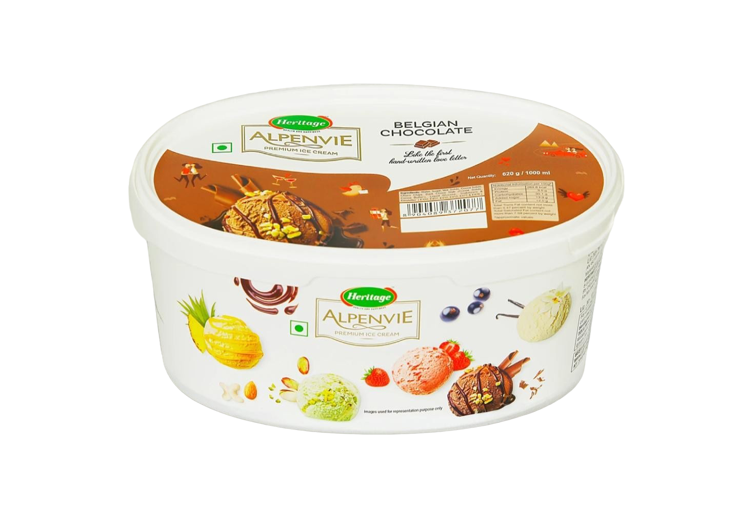 BELGIAN CHOCOLATE 1000ML